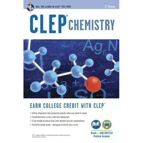 Clep(r) Chemistry Book + Online