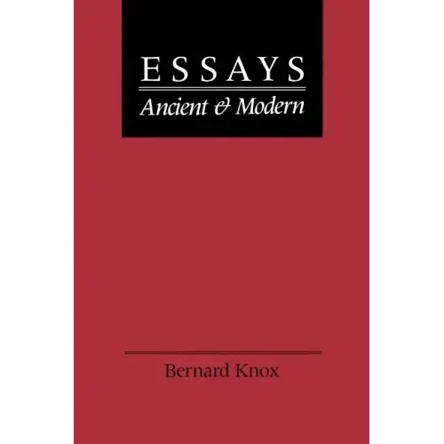 Essays Ancient and Modern