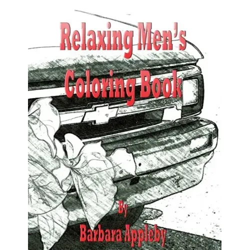 Relaxing Men's Coloring Book
