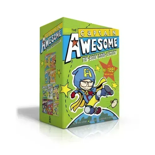The Captain Awesome Ten-Book Cool-Lection (Boxed Set): Captain Awesome to the Rescue!; vs. Nacho Cheese Man; And the New Kid; Takes a Dive; Soccer Sta