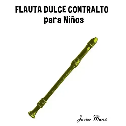 Flauta Dulce Contralto Para Ni