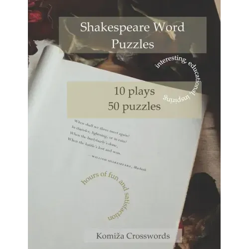 Shakespeare Word Puzzles