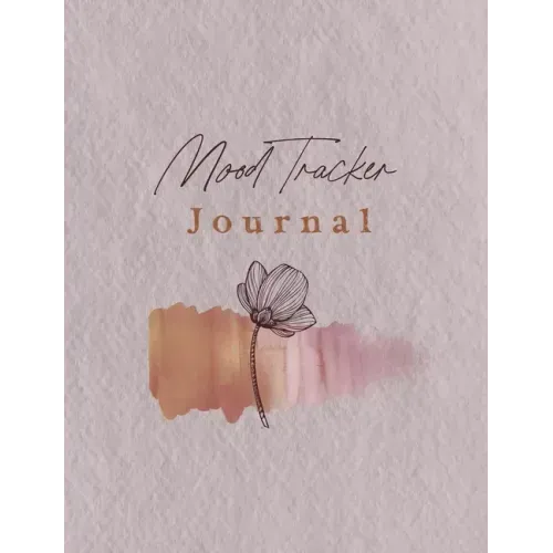 12 Month Coloring Mood Tracker Journal: Designed to encourage self-awareness