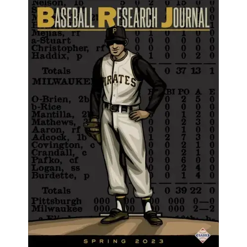 Baseball Research Journal (Brj), Volume 52 #1