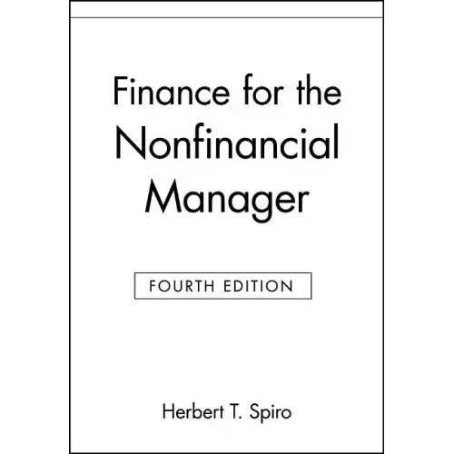 Finance for the Nonfinancial Manager