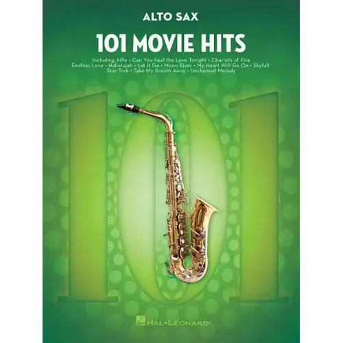 101 Movie Hits for Alto Sax