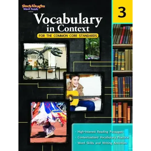 Vocabulary in Context for the Common Core Standards Reproducible Grade 3