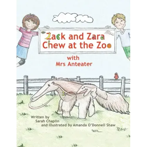 Zack and Zara Chew at the Zoo with Mrs Anteater