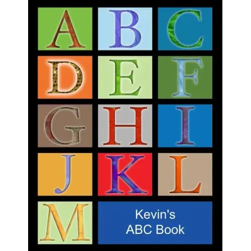 Kevin's ABC Book: African American Boy with Black Hair