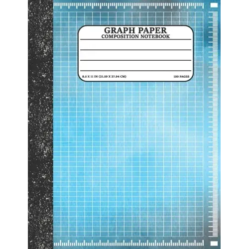 Graph Paper Composition Notebook: Math and Science Lover Graph Paper Cover (Quad Ruled 5 squares per inch, 100 pages) Birthday Gifts For Math Lover Te