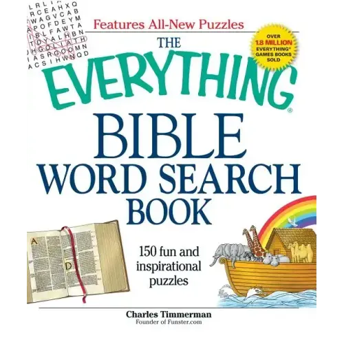 The Everything Bible Word Search Book: 150 Fun and Inspirational Puzzles