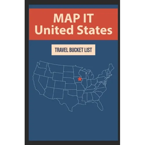 Map It United States: Travel Bucket List