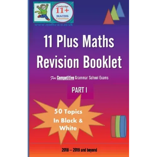 11+ Plus Maths Revision (Card) Booklet: For Competitive Grammar School Exams