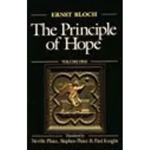 The Principle of Hope, Volume 1