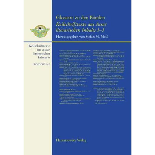 Glossare Zu Den Banden Keilschrifttexte Aus Assur Literarischen Inhalts 1-3