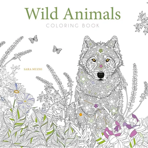 Wild Animals Coloring Book
