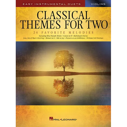 Classical Themes for Two Violins: Easy Instrumental Duets