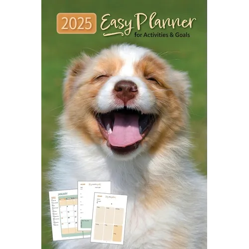 2025 Easy Planner for Activities and Goals