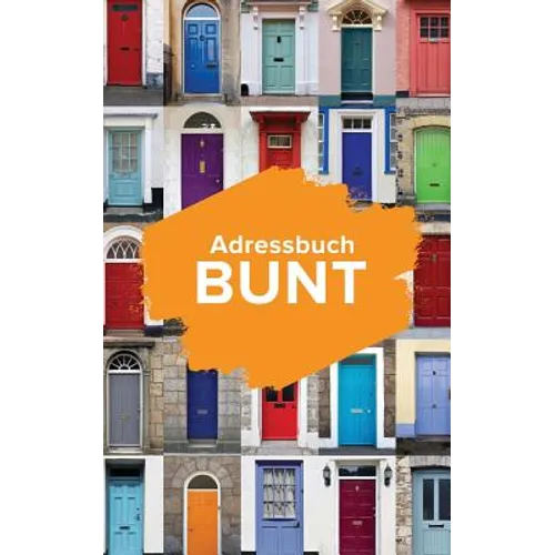 Adressbuch Bunt