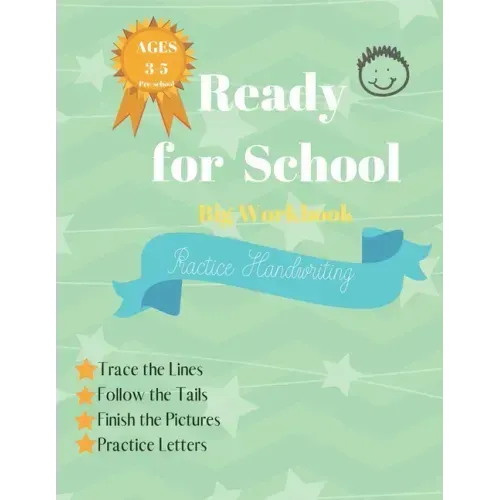Practice Handwriting: Paper & Pencil: Age 3-5 Preschool Activity Workbook for Kids, Kinder garden - Letter Tracing Book for Preschoolers - A