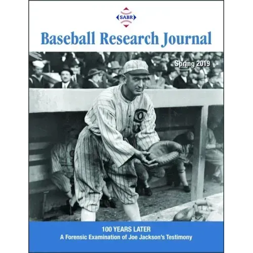 Baseball Research Journal (Brj), Volume 48 #1