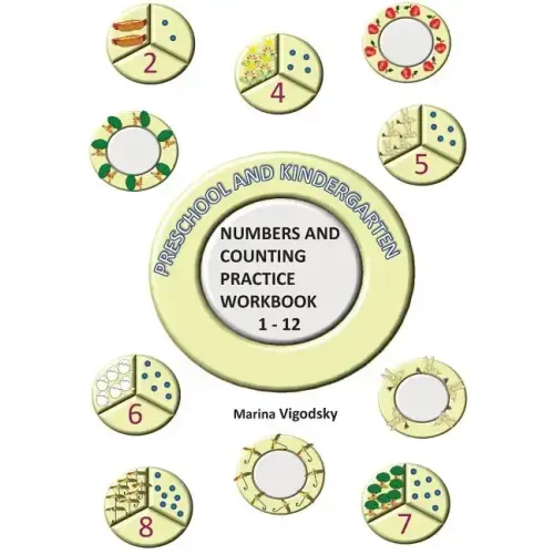 Preschool and Kindergarten Numbers and Counting Practice Workbook 1-12