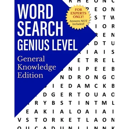 Word Search Genius Level: General Knowledge Edition