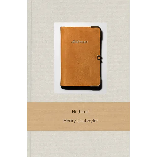 Henry Leutwyler: Hi There!