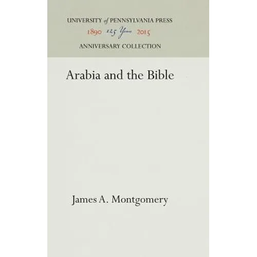 Arabia and the Bible