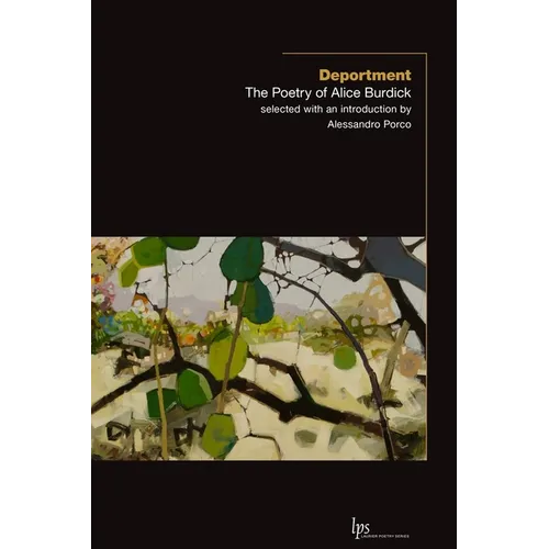 Deportment: The Poetry of Alice Burdick