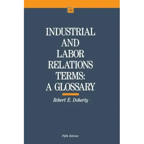 Industrial and Labor Relations Terms