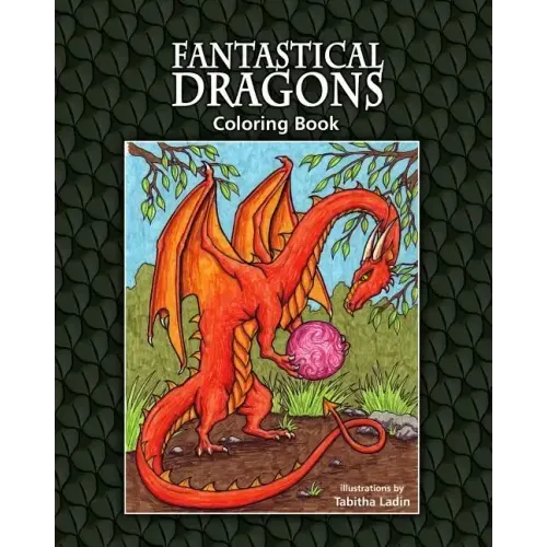 Fantastical Dragons Coloring Book
