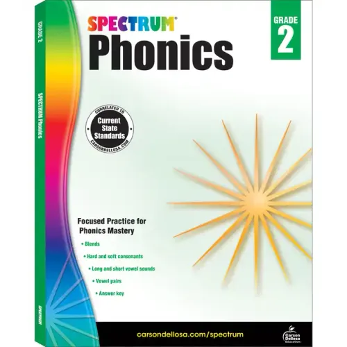Spectrum Phonics, Grade 2: Volume 92