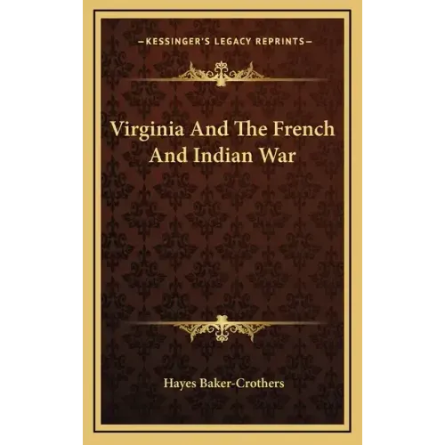 Virginia and the French and Indian War