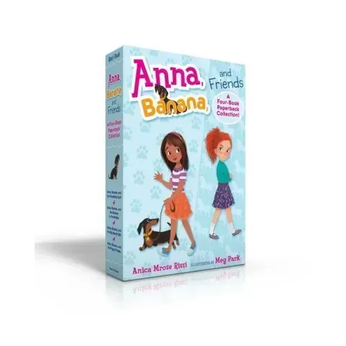 Anna, Banana, and Friends--A Four-Book Paperback Collected Set!: Anna, Banana, and the Friendship Split; Anna, Banana, and the Monkey in the Middle; A
