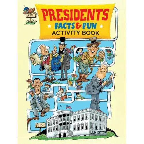 Presidents Facts & Fun Activity Book
