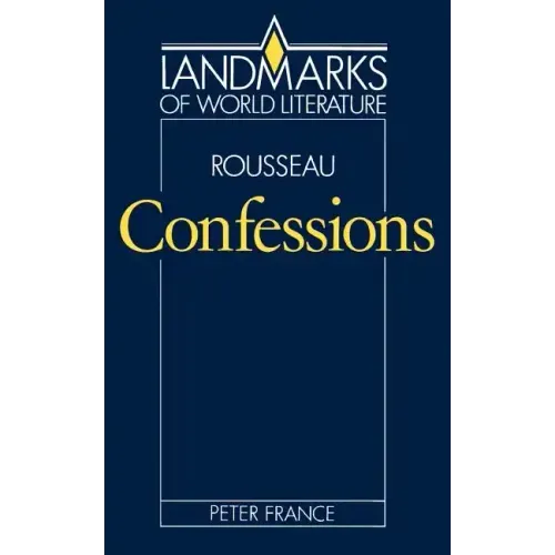 Rousseau, Confessions