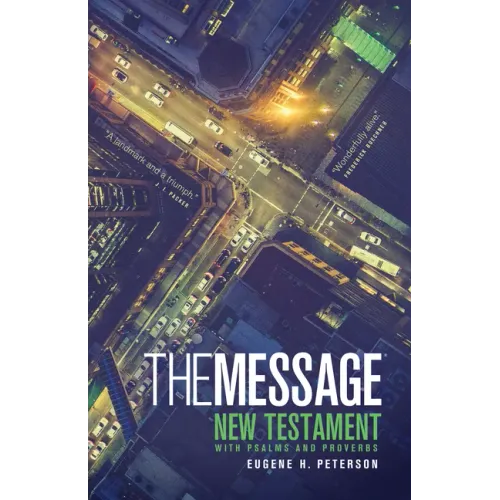 Message Personal New Testament with Psalms and Proverbs-MS Numbered