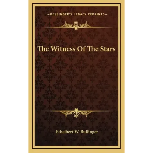 The Witness of the Stars