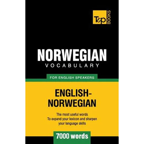 Norwegian vocabulary for English speakers - 7000 words