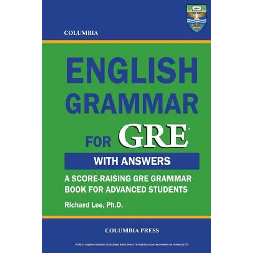 Columbia English Grammar for GRE