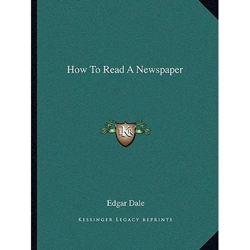 How To Read A Newspaper