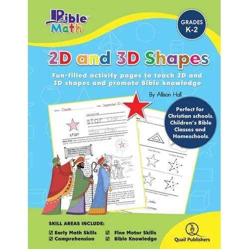 Bible Math 2D and 3D Shapes: 2D and 3D Shapes