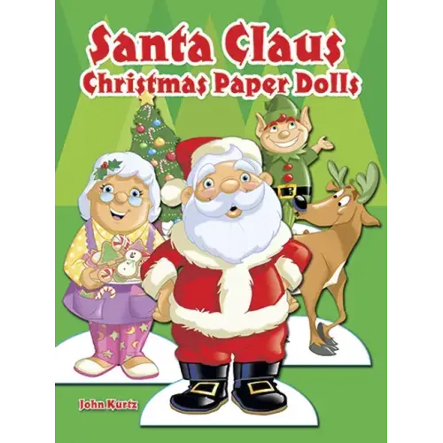 Santa Claus Christmas Paper Dolls
