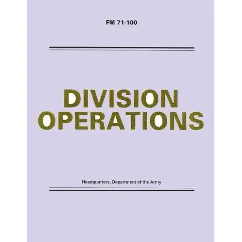 Division Operations (FM 71-100)