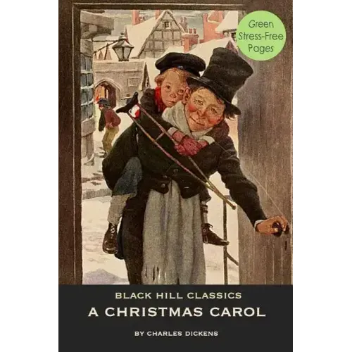 A Christmas Carol: Dyslexia-Friendly Large Print With Green Pages