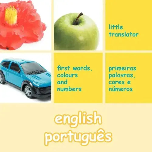 english portugues (English Portuguese): first words, colors and numbers
