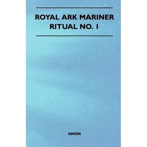 Royal Ark Mariner - Ritual No. 1