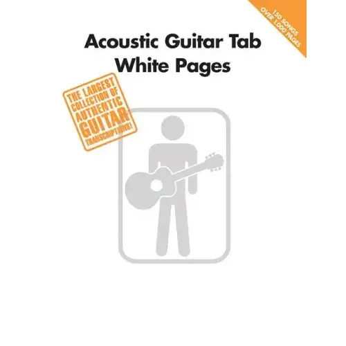 Acoustic Guitar Tab White Pages