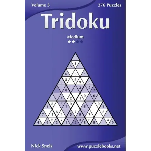Tridoku - Medium - Volume 3 - 276 Puzzles